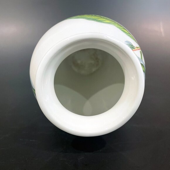 Portmeirion Pomona Vase "Gromwood's Royal George Peaches" 5.25" tall - Picture 6 of 7